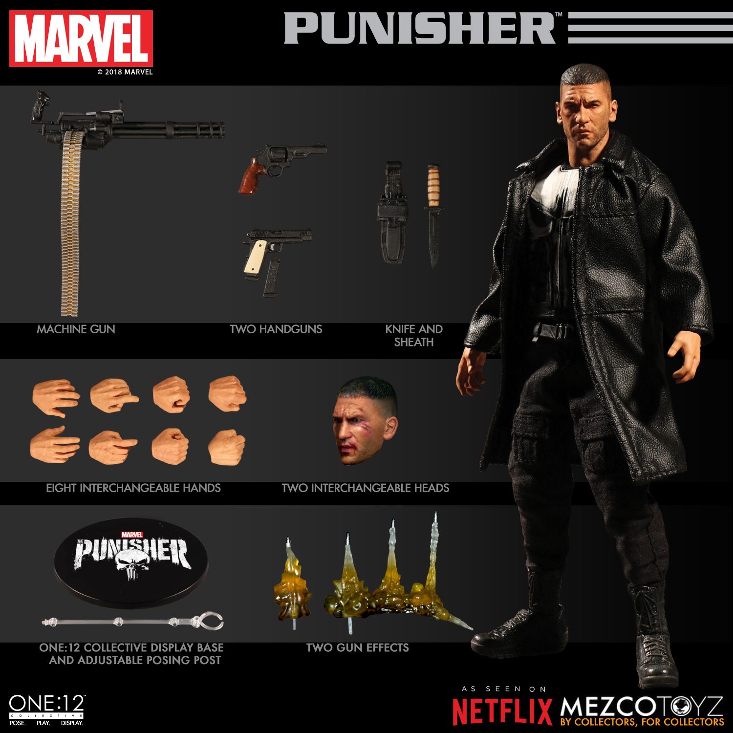 One:12 Collective Punisher | Mezco Toyz