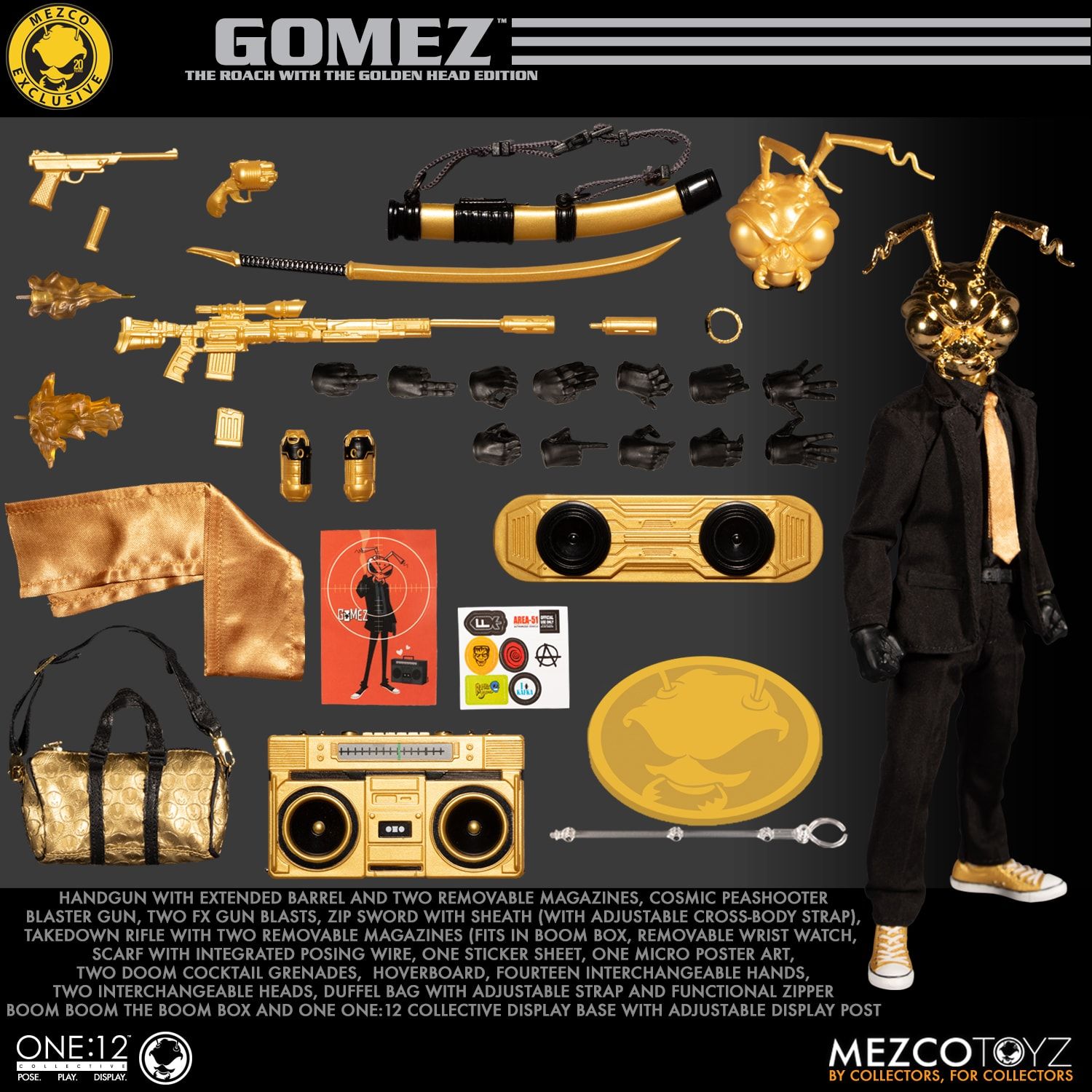 mezco gomez figure