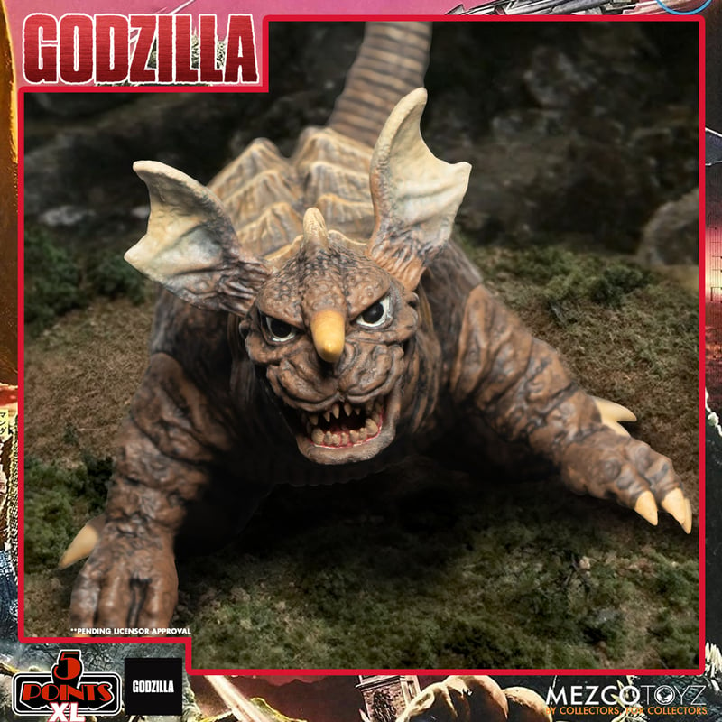 Mezco Godzilla: Destroy All Monsters (1968) - Conjunto redondo com 2 caixas  : : Brinquedos e Jogos