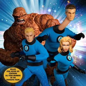 One:12 Collective Fantastic Four - Deluxe Steel Boxed Set