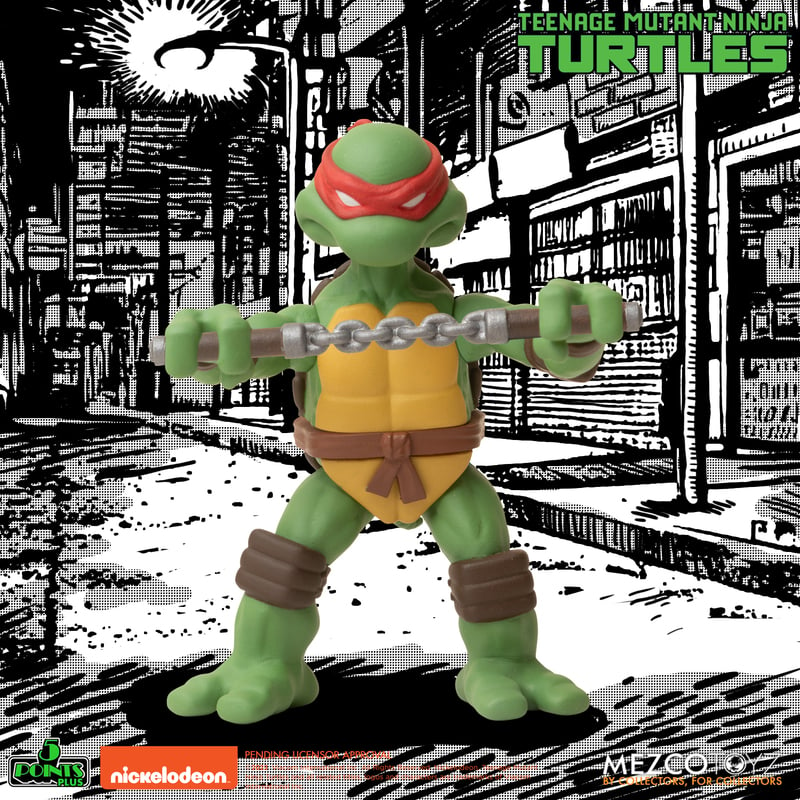 5 Points Teenage Mutant Ninja Turtles Deluxe set | Mezco Toyz